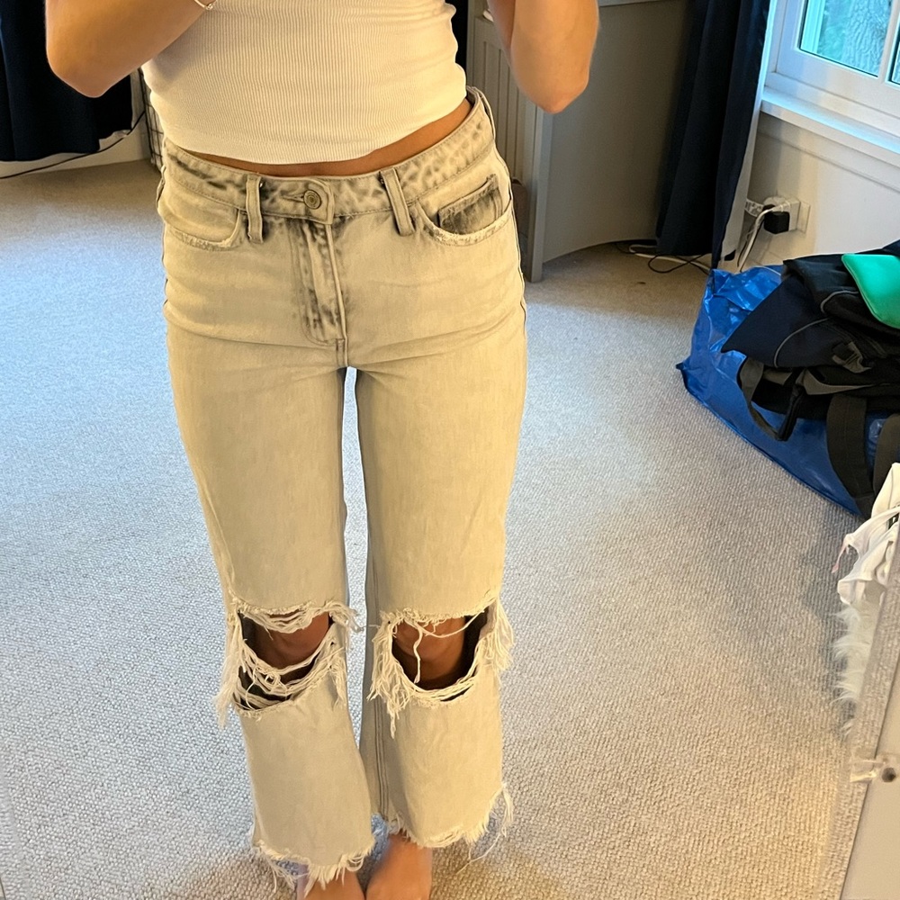 Vervet gray wash jeans